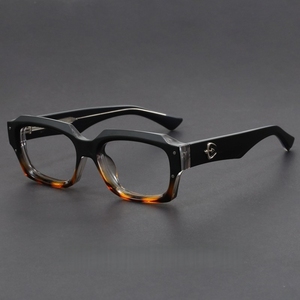 Trung đông tốt nhất người bán độc đáo vuông khung rùa mô hình chống ánh sáng màu xanh kính unisex Kính mắt <span class=keywords><strong>Frames</strong></span> - Product Image 2