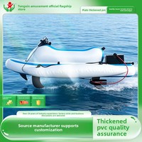 Jet ski gonflable, karting aquatique et kayak pliable épaissi ; Bateau gonflable compatible avec moteur hors-bord électrique Chine