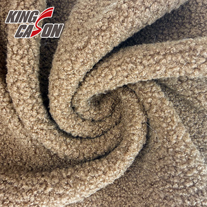 KINGCASON - Tela de Forro Polar de Color Sólido de Bajo Pedido Mínimo, Tela Compuesta de Forro Polar de 120 g/m² para Ropa de Invierno Sudamericana - Product Image 5