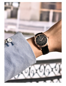 उच्च गुणवत्ता <span class=keywords><strong>200</strong></span> एटीएम निविड़ अंधकार घड़ी कस्टम लोगो क्लासिक स्टेनलेस स्टील घड़ी फैशन लक्जरी पुरुषों कलाई क्वार्ट्ज घड़ियों - Product Image 4