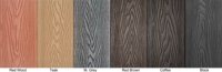 Planche de terrasse composite 3D moderne 146x23mm pour espaces de vie extérieurs