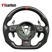 Volant en fibre de carbone et daim italien YTcarbon pour TT R8 TTS TTRS S3 8P MK2 MK3 B8 A3 A4 A5 A6 S1 S2 S5 RS3 RS4 RS5 RS6 RS7 C6