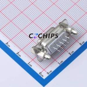 X0209FT7W5 D-Sub/VGA Connector Through hole Component (THT) Connector Standard D-Sub Female 9P Through Hole - Product Image 2