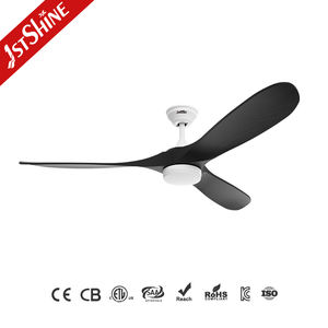 Ventilateur de plafond LED 1stshine silencieux, ventilateur de plafond 2026, nouveau ventilateur de plafond en bois avec lumière LED - Product Image 1