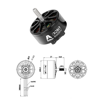 Moteur Brushless Outrunner Flashhobby A3210 800KV 3-6S à Couple Élevé pour Drone FPV RC, UAV, Broche CNC, Appareil Électroménager, OEM