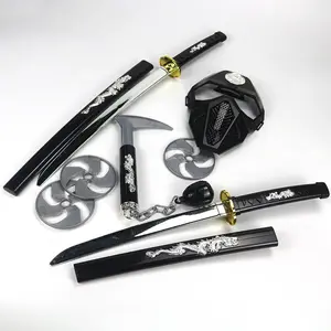 Best-selling children's toy costume accessories Samurai Sword and Mask Axe darts Ninja warrior weapon set