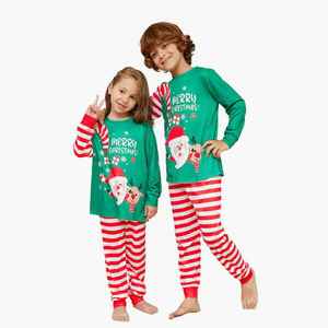 Pijamas Navideños Familiares Personalizados, Conjuntos de Algodón para Dormir, Conjunto de Pijamas para Mujer, Niños y Familia, Ropa de Dormir a Juego y Pijamas Navideños - Product Image 3