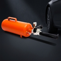 Compresseur d'air rapide de 3 gallons pour le positionnement des pneus, idéal pour les ateliers de réparation automobile et les équipements de service d'urgence