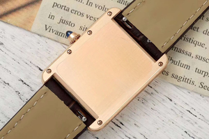 Reloj mecánico automático, moderno y elegante, con esfera blanca plateada grabada, correa de cuero con estampado de cocodrilo marrón oscuro, resistente al agua - Product Image 5