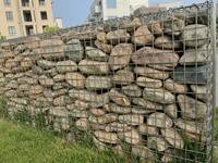 Caisse et cage en gabion de fer à faible teneur en carbone en fil soudé - Maille rectangulaire de 4,0 mm - Montage facile DIY