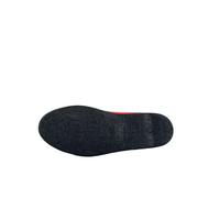 Chaussures de pluie décontractées pour femmes, courtes, rouges brillantes, à enfiler, basses, en PVC imperméable, pour l'extérieur