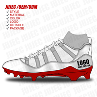 Chaussures de football personnalisées pour enfants, baskets montantes, Chuteira De Futebol, chaussures de football en salle pour hommes, crampons de football américain