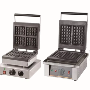 Machine à gaufres carrées belges électrique haute performance <span class=keywords><strong>2000W</strong></span>, machine à gaufres carrées commerciale - Product Image 1