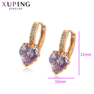 Boucles d'oreilles créoles en plaqué or 18K, bijoux tendance, Style <span class=keywords><strong>larimar</strong></span>, 93825 - Product Image 2