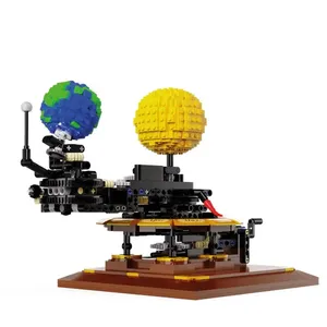 865 pièces Cada C71004 Globe Mini espace terre soleil système solaire blocs de construction éducatifs ensembles planète assembler brique Science jouets