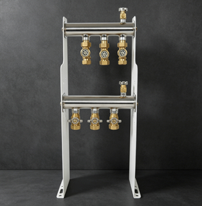 GHSYS3p ชุดควบคุมอุณหภูมิแบบสมาร์ทสเตนเลสสตีล 3 ทาง สำหรับระบบทำความร้อนใต้พื้นแบบไฮโดรนิค - Product Image 1