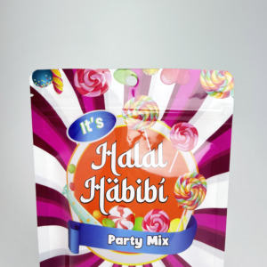 Túi đứng BOPP tùy chỉnh có khóa kéo, cửa sổ trong suốt tái sử dụng, hàn nhiệt, dùng để đóng gói kẹo, in logo và màu sắc tùy chỉnh - Product Image 4