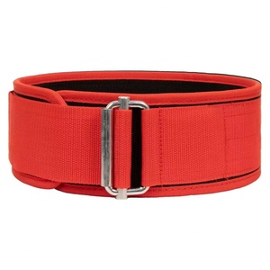 Premium Breathable Nylon Deadlift Waist <b>Trimmer</b> Self-Locking Weight Lifting Belt with Custom Logo Support for Yoga Unisex - Product Image 2