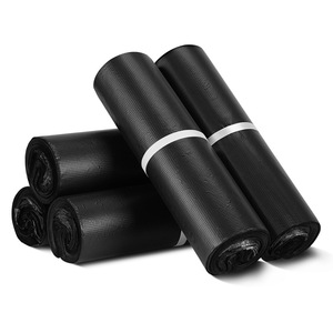 Shiny Express Delivery Bags <b>Black</b> Thickened Waterproof Courier Packaging Large Medium Small Sizes Self <b>Sealing</b> For Logistics - Product Image 1