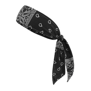 <span class=keywords><strong>Bandeau</strong></span> de sport personnalisé avec logo imprimé, motif paisley, tennis, yoga, fitness, course à pied, antidérapant, type <span class=keywords><strong>ninja</strong></span> - Product Image 5