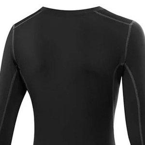 Clothing Manufacturers Long Sleeve Plain Design for Summer Compression Shirt Premium Quality Workout Compression Shirt - Product Image 4