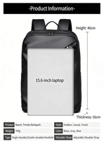 Sac à dos pour ordinateur portable en tissu Oxford personnalisable, imperméable, pour l'école, les voyages d'affaires, les loisirs, le sport en plein air, pour hommes et femmes, en stock