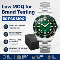 Reloj de Cuarzo de Lujo para Hombre, Acero Inoxidable, Logotipo Personalizado, Marca Privada OEM ODM, 3ATM, Luminoso, Resistente al Agua