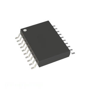 มีสินค้าในสต็อก LT8714EFE # ชิ้นส่วนอิเล็กทรอนิกส์ชิปจัดการพลังงาน (PMIC) แบบ TRPBF 20 TSSOP แบบแผ่นต่อสายภายนอก - Product Image 1