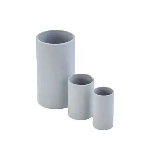 100mm Electrical Conduits & Fittings Factory-Made PVC Solid Coupling Straight Connector AS/NZS 2053 Compliant Suppliers