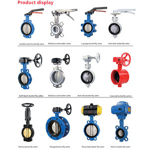 วาล์วผีเสื้อ WCB แบบเวเฟอร์ PTFE แบบแมนนวล/แบบแมนนวลประสิทธิภาพสูงทำจากสเตนเลส - Product Image 4