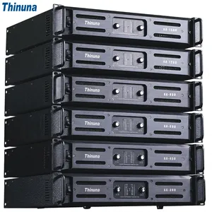 Thinuna XA-1500-AMPLIFICADOR DE potencia de audio digital profesional, doble canal 2U, clase AB
