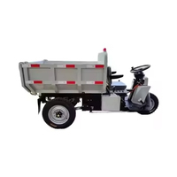 Tricycle minier de camion à benne basculante électrique 1.5T pour le transport des mines Machines minières efficaces et écologiques