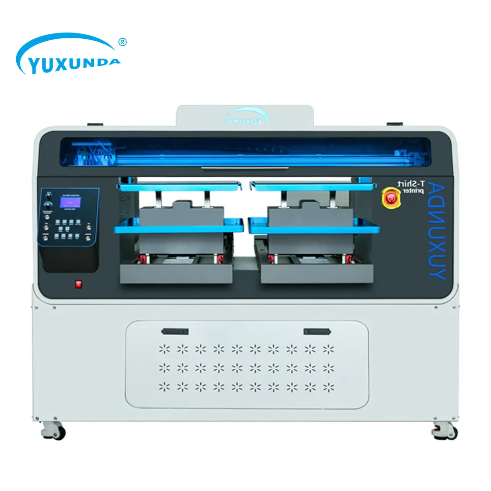 Yuxunda เครื่องพิมพ์ DTG สำหรับเสื้อยืด,ฝาครอบมือถือ Ar ฟิล์ม Pet พิมพ์หน้าจอ DTF-Printer DTG M2