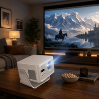 Nouveauté, projecteur intelligent pour la maison avec décodage 8K, 400 lumens ANSI réels, Android 14 HY320MAX, projecteur LED portable