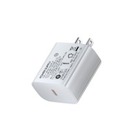 Adaptateur de charge rapide GaN USB-C vers USB-A 25W certifié PSE japonais, compatible avec les téléphones et appareils aux spécifications japonaises