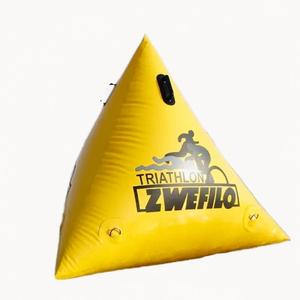 Boa gonfiabile galleggiante personalizzata <span class=keywords><strong>da</strong></span> 2m con logo, boa gonfiabile in vinile per gare, attrezzatura <span class=keywords><strong>da</strong></span> gioco per regate di <span class=keywords><strong>vela</strong></span> e triathlon - Product Image 1