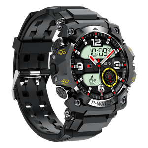 Reloj Inteligente Deportivo DF EDS PG222 para Exteriores 2025, Resistente al Agua, con Monitor de Ritmo Cardíaco, Linterna, Pantalla de 1.39 Pulgadas, Moderno - Product Image 1