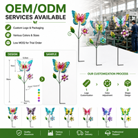 Vente en gros usine MIAO – Inserts métalliques artisanaux personnalisables avec finition thermolaquée pour la décoration de jardins