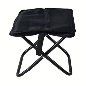 Portable Mini Folding Camping <b>Stool</b> Lightweight Solid Wood Chair for Outdoor Activities Collapsible Travel Footstool-Modern - Product Image 2