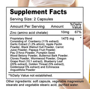 OEM usus besar pembersihan dan Detox Softgel kapsul membersihkan Gut dan <span class=keywords><strong>pil</strong></span> usus kapsul suplemen mendukung kesehatan usus & usus - Product Image 3