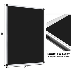 <span class=keywords><strong>Tableau</strong></span> <span class=keywords><strong>noir</strong></span> magnétique mural en aluminium, taille personnalisable, pour <span class=keywords><strong>menu</strong></span> de <span class=keywords><strong>restaurant</strong></span> et enseignement scolaire - Product Image 4