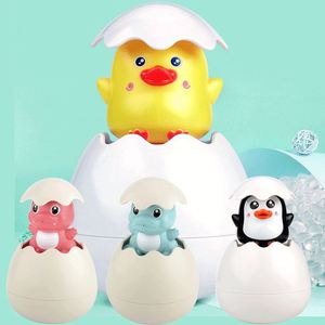 Éxito de Ventas Transfronterizo: Cabezal de Ducha con Rociador de Agua en Forma de Patito, Huevo de Dinosaurio, Pingüino, Juguetes de Baño para Bebés y Niños, Juguetes de Baño con Forma de Animales - Product Image 5