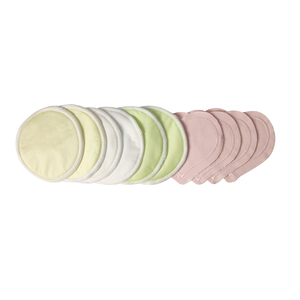 Lot de 14 coussinets <span class=keywords><strong>d</strong></span>'<span class=keywords><strong>allaitement</strong></span> en bambou super absorbants, doux, lavables, réutilisables, anti-fuites, avec sac de transport - Product Image 4