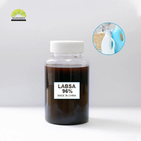 LABSA 96% Acide Linéaire Alkylbenzène Sulfonique Liquide Brun Qualité Industrielle Matières Premières Détergentes Origine Chine CAS 27176-87-0