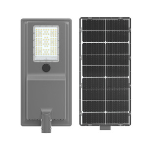 Produk tenaga surya laris lampu jalan <span class=keywords><strong>LED</strong></span> pintar semua dalam satu 100w/200w/300w 400w 500w baterai IP65 untuk jalan raya bertenaga surya - Product Image 1