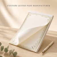 Bloc-notes en papier kraft recyclé, brun naturel, non blanchi, écologique, durable, biodégradable, compostable