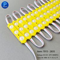 Module LED étanche PANGUI DC 12V 24V 3 LED SMD IP65 1,5W pour extérieur 2835 pour injection de lumière dans les boîtes lumineuses
