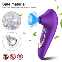Kleiner Mini-Klitoris-Sauger Vibrator Nippel G-Punkt Saugender Klitoris-Erotik-Stimulator Weiblicher Masturbator Sexspielzeug
