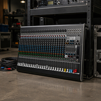 Console de musique professionnelle en métal avec son surround et enregistrement USB pour DJ, studio, scène et utilisation en direct