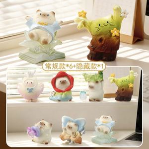 Cat PAI Life in Bloom Caja Sorpresa de Resina con Gatitos, Caja Misteriosa, Juguete Artístico de Moda, Figura Coleccionable, Decoración del Hogar, Regalo de Cumpleaños, Venta al por Mayor - Product Image 2